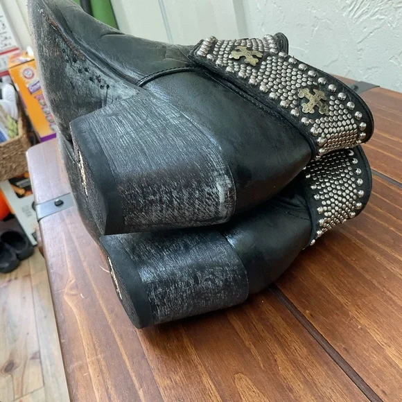 OLD GRINGO ‘CLOVIS’ STUDDED BOOTS - Picture 12 of 13